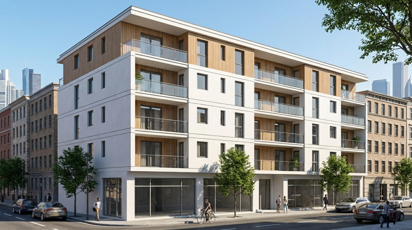 Insercao arquitetonica - edificio coletivo